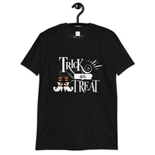Load image into Gallery viewer, Trick or treat Short-Sleeve Unisex T-Shirt