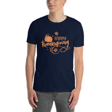 Load image into Gallery viewer, Happy Thanksgiving Short-Sleeve Unisex T-Shirt