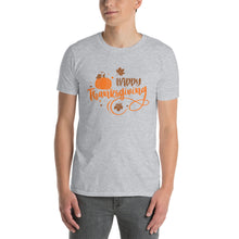 Load image into Gallery viewer, Happy Thanksgiving Short-Sleeve Unisex T-Shirt