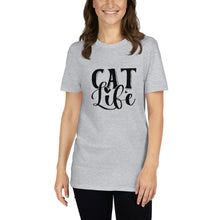 Load image into Gallery viewer, Cat life Short-Sleeve Unisex T-Shirt