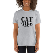 Load image into Gallery viewer, Cat life Short-Sleeve Unisex T-Shirt
