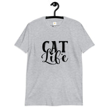Load image into Gallery viewer, Cat life Short-Sleeve Unisex T-Shirt