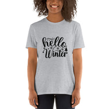 Load image into Gallery viewer, Hello winter Short-Sleeve Unisex T-Shirt
