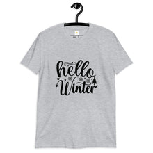 Load image into Gallery viewer, Hello winter Short-Sleeve Unisex T-Shirt