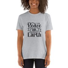 Load image into Gallery viewer, Peace on earth Short-Sleeve Unisex T-Shirt