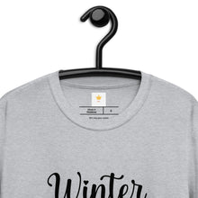 Load image into Gallery viewer, Winter kisses and snowflake wishes Short-Sleeve Unisex T-Shirt