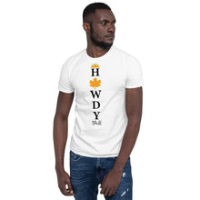 Load image into Gallery viewer, Howdy fall - porch sign Short-Sleeve Unisex T-Shirt
