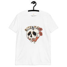 Load image into Gallery viewer, Bite Me Skeleton Short-Sleeve Unisex T-Shirt