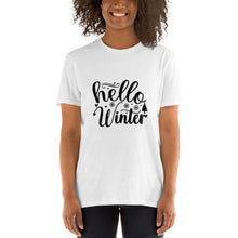 Load image into Gallery viewer, Hello winter Short-Sleeve Unisex T-Shirt
