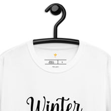 Load image into Gallery viewer, Winter kisses and snowflake wishes Short-Sleeve Unisex T-Shirt