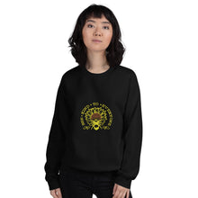 Load image into Gallery viewer, Bee kind to everyone yellow Unisex Sweatshirt