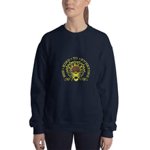 Load image into Gallery viewer, Bee kind to everyone yellow Unisex Sweatshirt