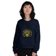 Load image into Gallery viewer, Bee kind to everyone yellow Unisex Sweatshirt