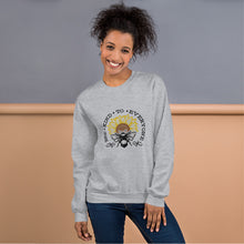 Load image into Gallery viewer, Bee kind to everyone black and yellow Unisex Sweatshirt