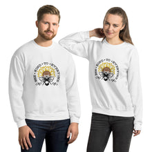 Load image into Gallery viewer, Bee kind to everyone black and yellow Unisex Sweatshirt