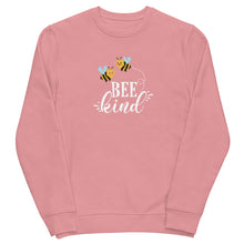Load image into Gallery viewer, Bee Kind Unisex eco sweatshirt