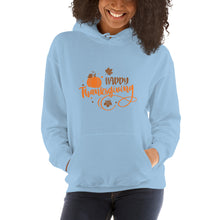 Load image into Gallery viewer, Happy Thanksgiving Unisex Hoodie