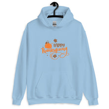 Load image into Gallery viewer, Happy Thanksgiving Unisex Hoodie