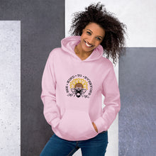 Load image into Gallery viewer, Bee kind to everyone black and yellow Unisex Hoodie