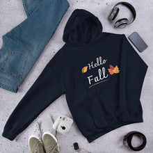 Load image into Gallery viewer, Hello Fall Unisex Hoodie - fallstores