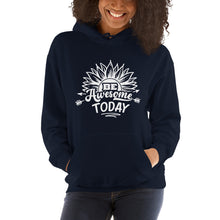 Load image into Gallery viewer, Be awesome today Unisex Hoodie