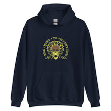 Load image into Gallery viewer, Bee kind to everyone yellow Unisex Hoodie