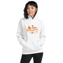 Load image into Gallery viewer, Happy Thanksgiving Unisex Hoodie
