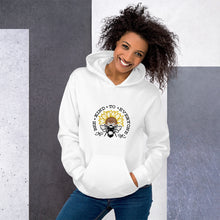 Load image into Gallery viewer, Bee kind to everyone black and yellow Unisex Hoodie
