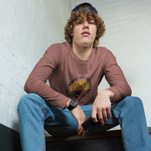 Load image into Gallery viewer, Bee kind to everyone black and yellow Unisex Long Sleeve Tee