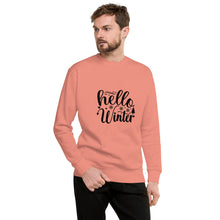 Load image into Gallery viewer, Hello winter Unisex Premium Sweatshirt