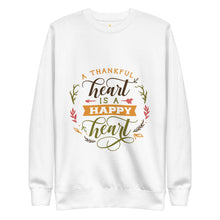 Load image into Gallery viewer, A thankful heart Unisex Premium Sweatshirt