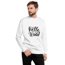 Load image into Gallery viewer, Hello winter Unisex Premium Sweatshirt