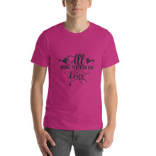 Load image into Gallery viewer, All you need is love Unisex t-shirt