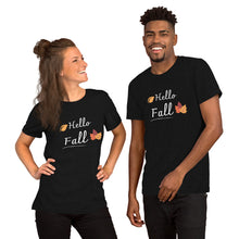 Load image into Gallery viewer, Hello Fall Unisex t-shirt - fallstores