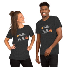 Load image into Gallery viewer, Hello Fall Unisex t-shirt - fallstores
