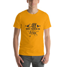 Load image into Gallery viewer, All you need is love Unisex t-shirt