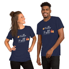 Load image into Gallery viewer, Hello Fall Unisex t-shirt - fallstores