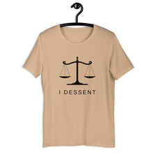 Load image into Gallery viewer, I Dissent Unisex t-shirt - fallstores