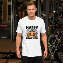 Load image into Gallery viewer, happy halloween Unisex t-shirt