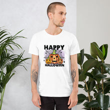 Load image into Gallery viewer, happy halloween Unisex t-shirt