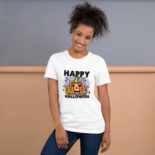 Load image into Gallery viewer, happy halloween Unisex t-shirt