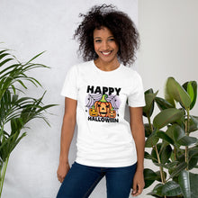Load image into Gallery viewer, happy halloween Unisex t-shirt