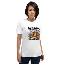 Load image into Gallery viewer, happy halloween Unisex t-shirt