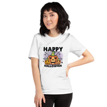 Load image into Gallery viewer, happy halloween Unisex t-shirt