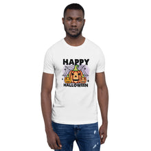 Load image into Gallery viewer, happy halloween Unisex t-shirt
