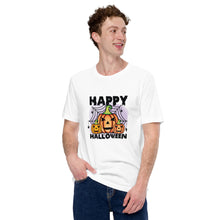 Load image into Gallery viewer, happy halloween Unisex t-shirt
