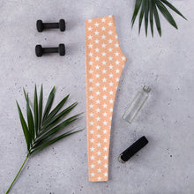 Load image into Gallery viewer, Peach Stars Leggings
