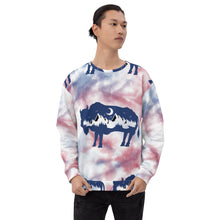 Load image into Gallery viewer, Bison with landscape Unisex Sweatshirt
