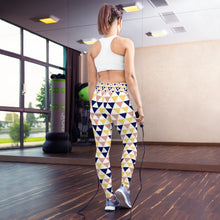 Load image into Gallery viewer, Traingles soft stretchy Yoga Leggings - fallstores
