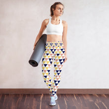 Load image into Gallery viewer, Traingles soft stretchy Yoga Leggings - fallstores
